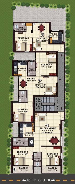 Images for Cluster Plan of JKB 7 Heaven