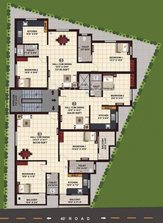 Images for Cluster Plan of JKB 7 Heaven