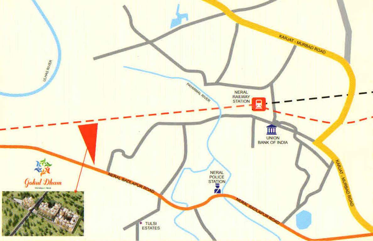 Images for Location Plan of Riddhi Riddhi Gokul Dham