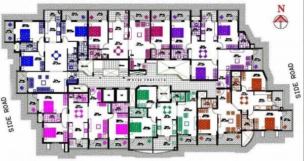 Images for Cluster Plan of Anmol Developers Promoters And Builders Marigudi Heights