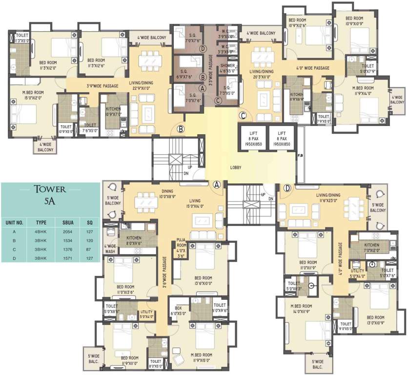 ville Images for Cluster Plan of Uttarayan Ville