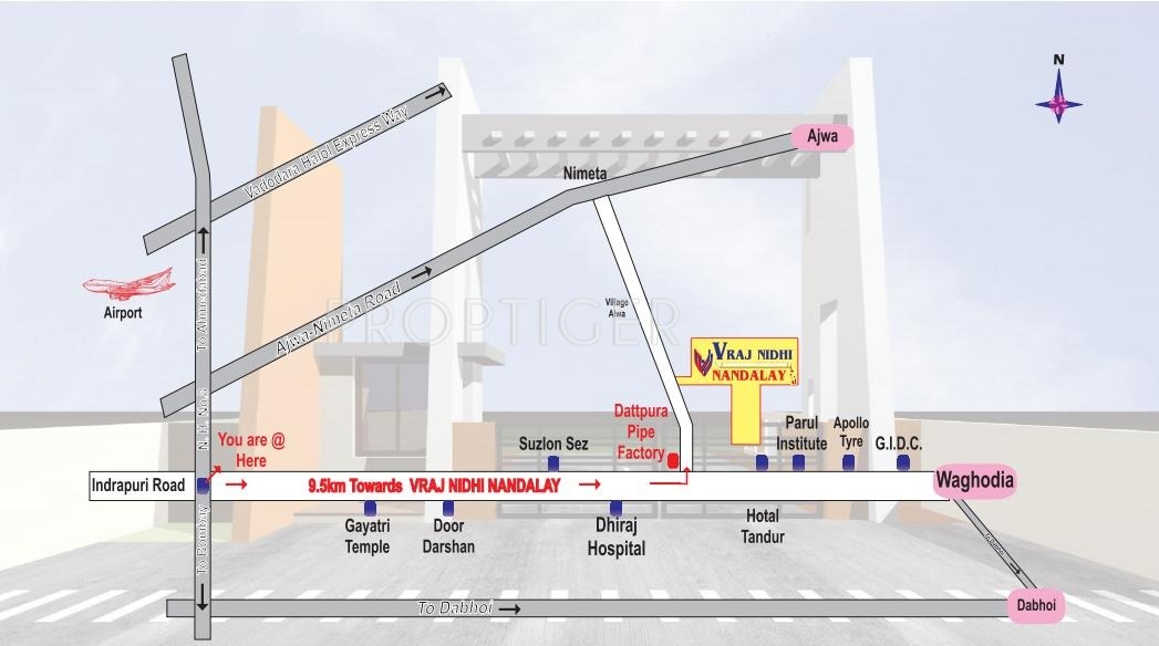 Images for Location Plan of Vraj Nidhi Nandalay