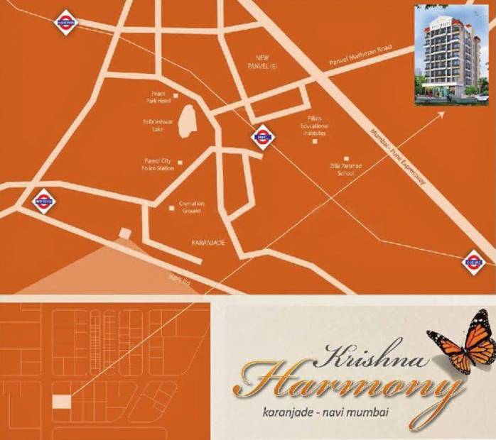 Images for Location Plan of Radhe Krishna Harmony