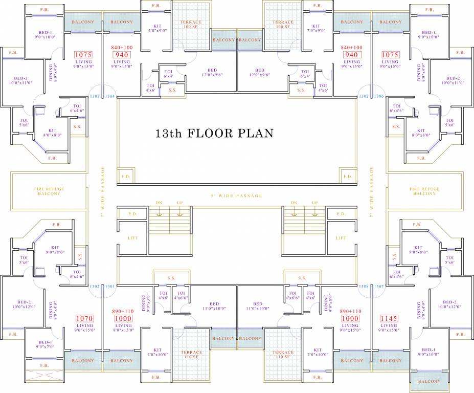 Images for Cluster Plan of Sudarshan Shree Saheba