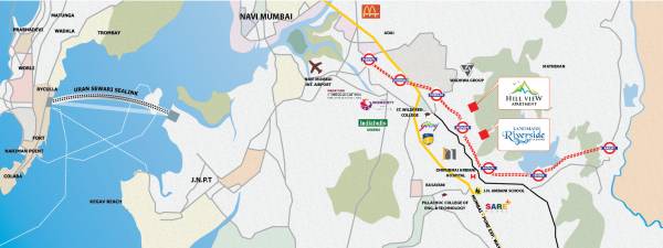 Images for Location Plan of Vaastu Hill View Apartments