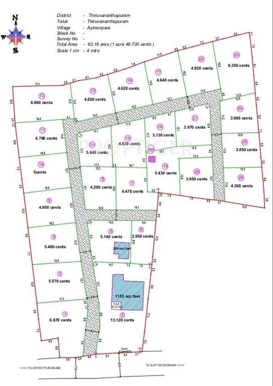Images for Layout Plan of Vintage Green Woods
