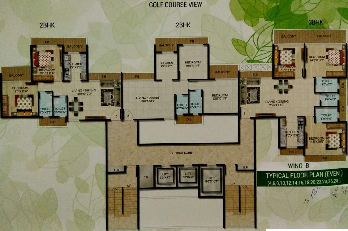 greens 3 Images for Cluster Plan of Bhagwati Greens 3