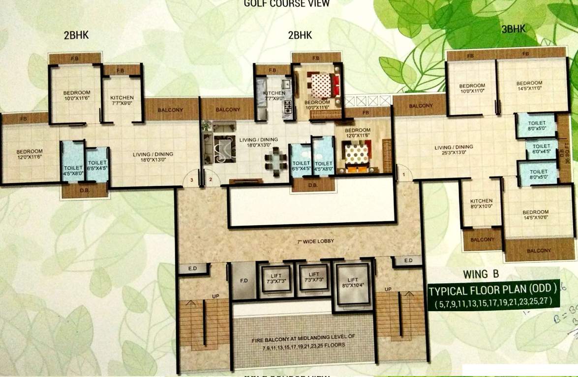 greens 3 Images for Cluster Plan of Bhagwati Greens 3