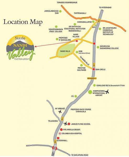 Images for Location Plan of Sizzle Nandi Valley