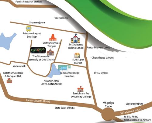  county Images for Location Plan of Sevenhills County