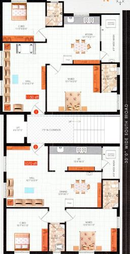 Images for Cluster Plan of Srija Builders and Developers Metro Avenues Images for Cluster Plan of Srija Builders and Developers Metro Avenues