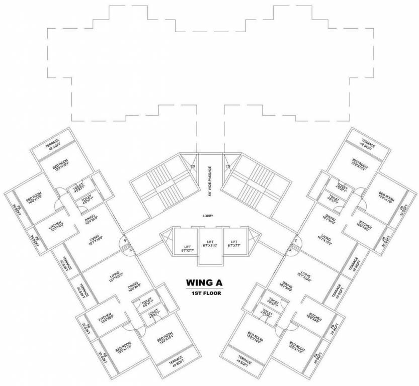 Images for Cluster Plan of Mahaavir Avenue One