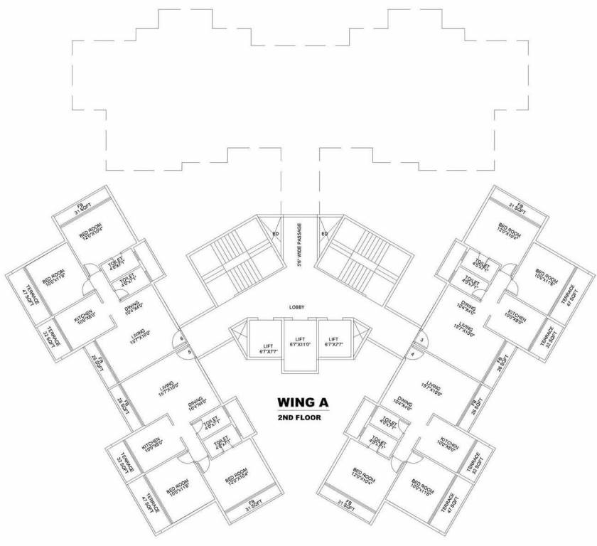 Images for Cluster Plan of Mahaavir Avenue One