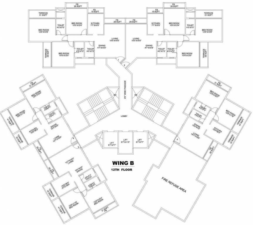 Images for Cluster Plan of Mahaavir Avenue One