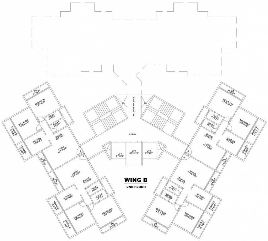 Images for Cluster Plan of Mahaavir Avenue One