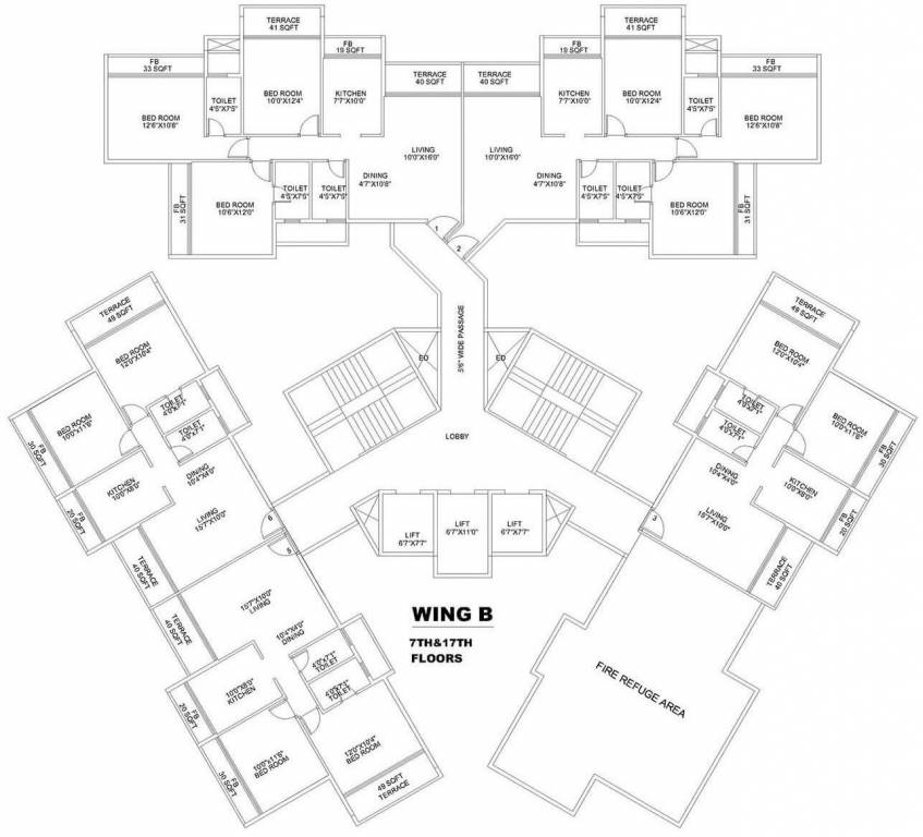 Images for Cluster Plan of Mahaavir Avenue One