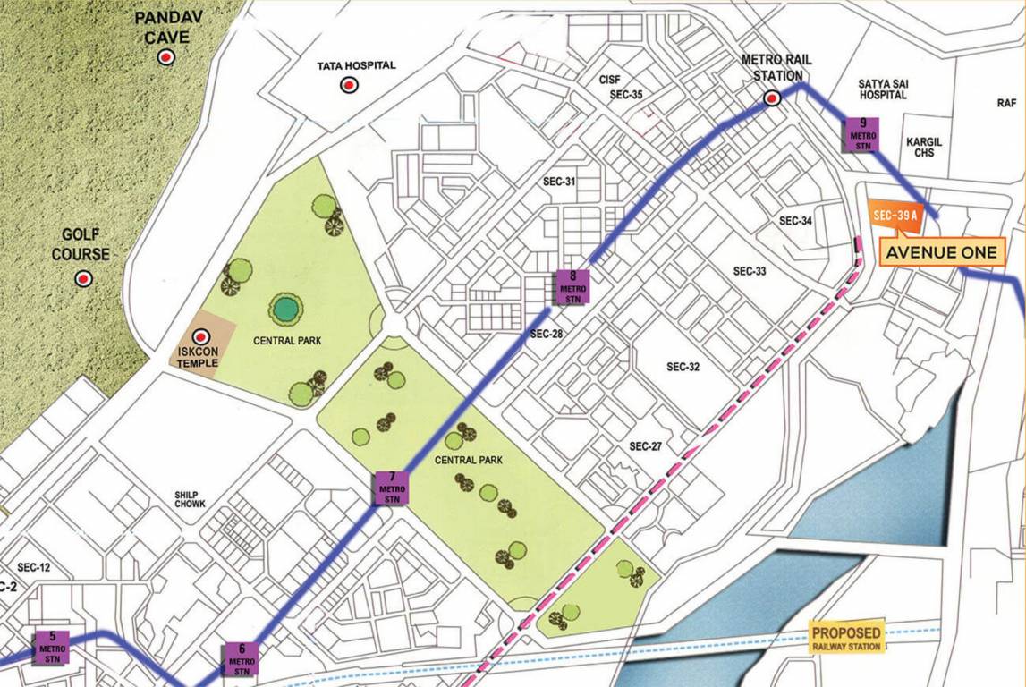 Images for Location Plan of Mahaavir Avenue One