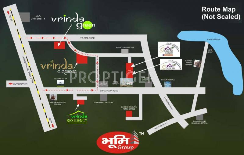 Images for Location Plan of Bhoomi Vrinda Residency