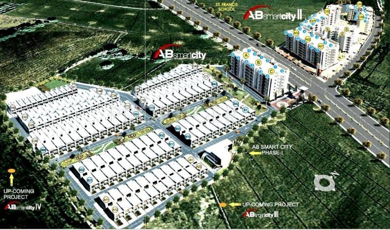 Aaradhya Bhoomika Constructions Smart City Phase I Apartments Site Plan