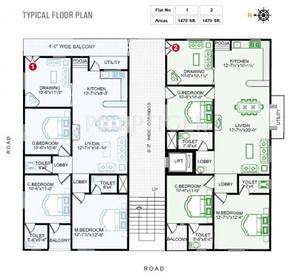 Images for Cluster Plan of Vishista Vaibhavam Images for Cluster Plan of Vishista Vaibhavam