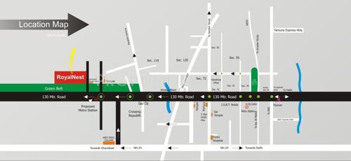  royal-nest Images for Location Plan of Omkar Royal Nest