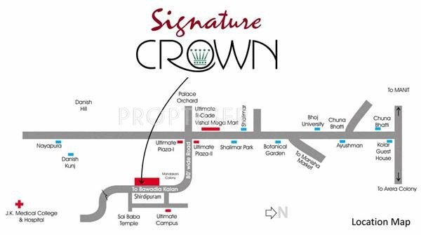 Images for Location Plan of Aaradhya Signature Crown