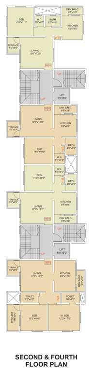  residency Images for Cluster Plan of Shashwat Residency