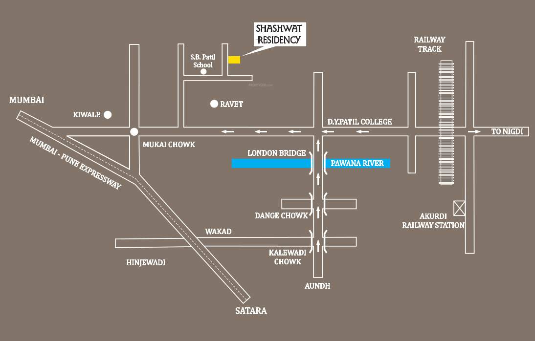  residency Images for Location Plan of Shashwat Residency
