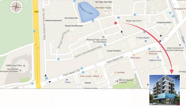 Images for Location Plan of Ruparel Realty Nitya