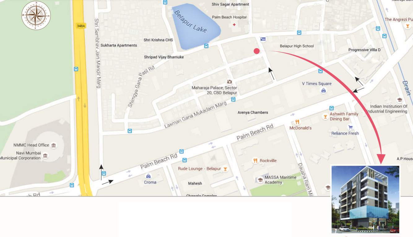 Images for Location Plan of Ruparel Realty Nitya
