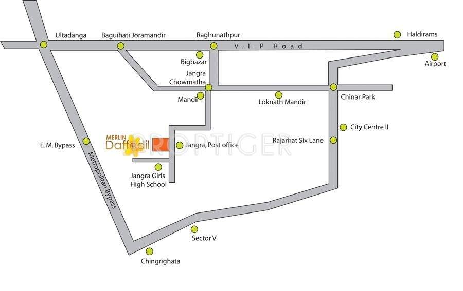  daffodil Images for Location Plan of Merlin Daffodil