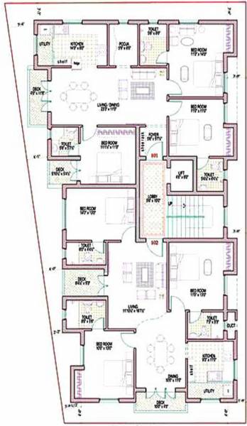 Images for Cluster Plan of Mehek Aarti Towers