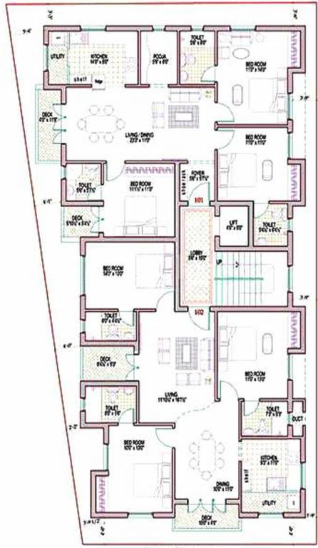 Images for Cluster Plan of Mehek Aarti Towers