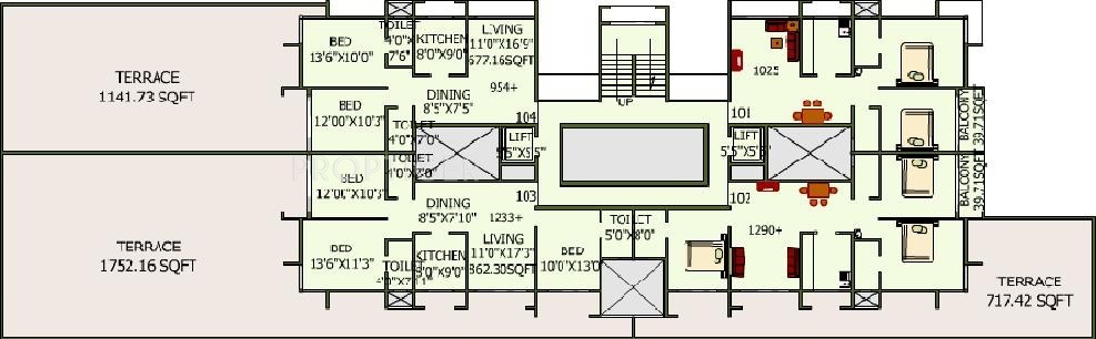 Images for Cluster Plan of National Sea Queen Plaza