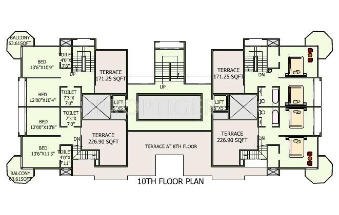 Images for Cluster Plan of National Sea Queen Plaza