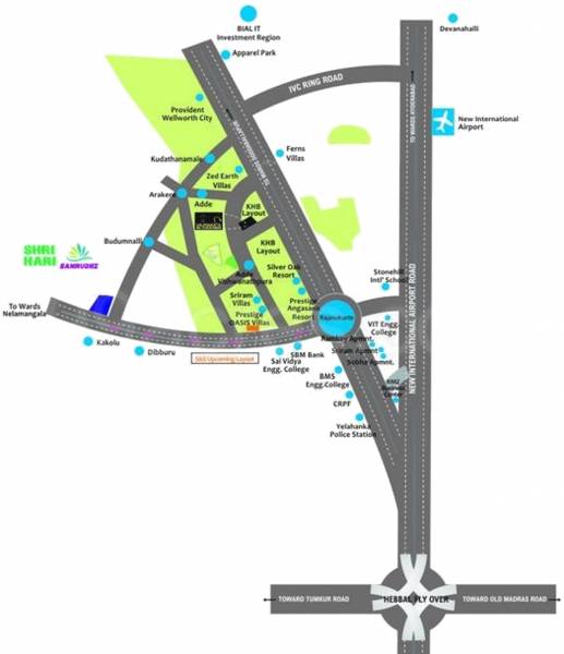 Images for Location Plan of S And S Shri Hari Samrudhi