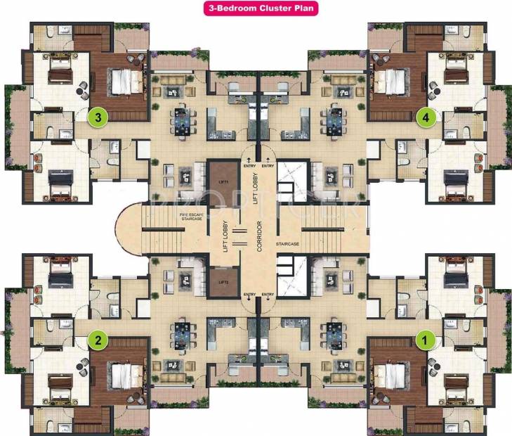 Images for Cluster Plan of Shree Riddhi Siddhi Buildwell Private Limited Padam Pride