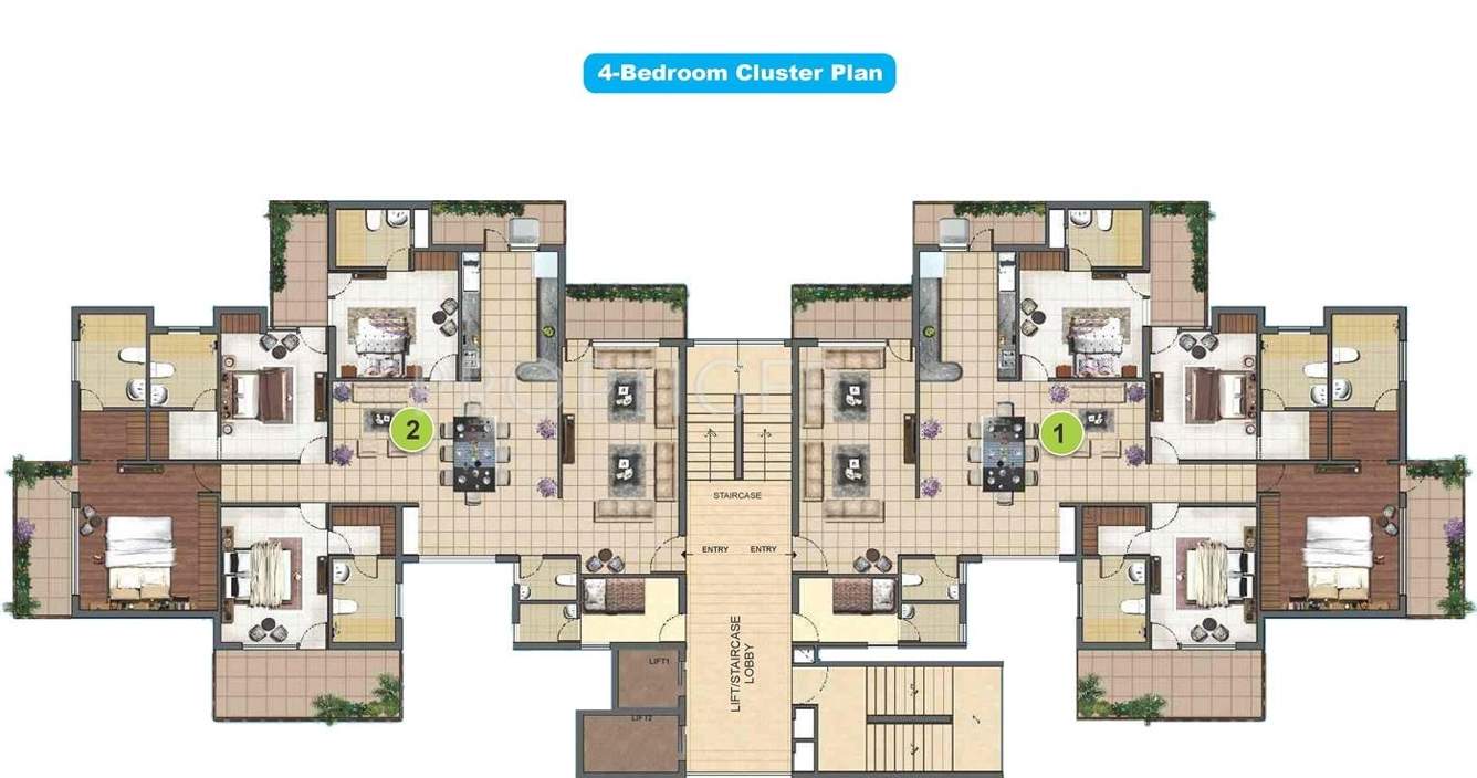 Images for Cluster Plan of Shree Riddhi Siddhi Buildwell Private Limited Padam Pride
