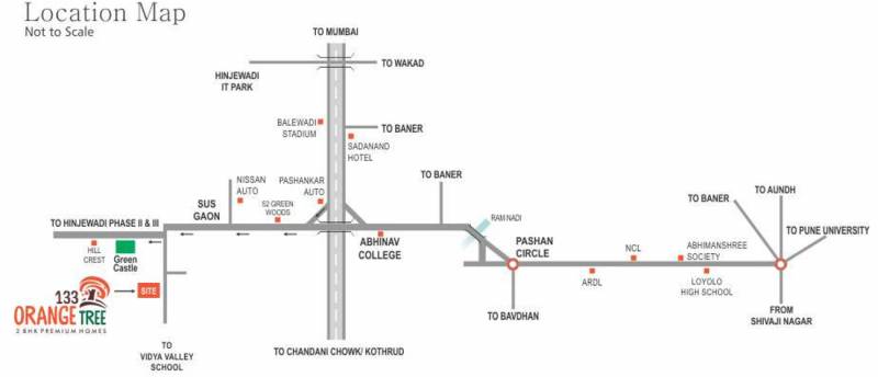 Images for Location Plan of Swaraa 133 Orange Tree