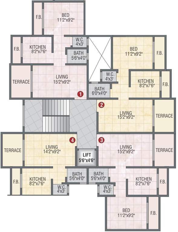 Images for Cluster Plan of Gopal Krishna Krishna Nisarga