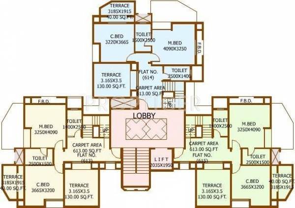  regency Block 1 Cluster Plan