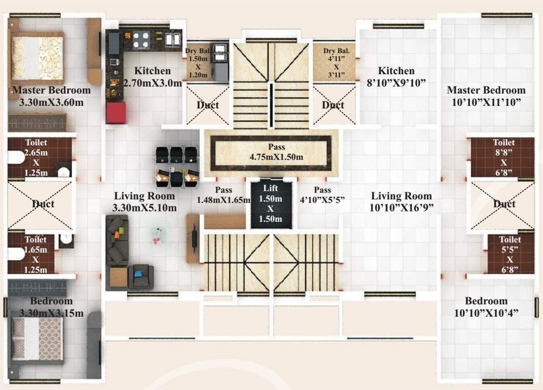 Images for Cluster Plan of Vistaar Vistaar Shubharambh