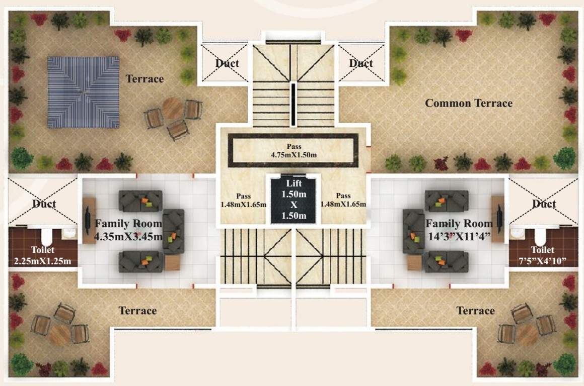 Images for Cluster Plan of Vistaar Vistaar Shubharambh