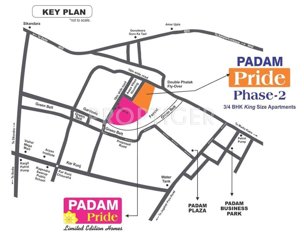 Images for Location Plan of Riddhi Siddhi Padam Pride Phase 2