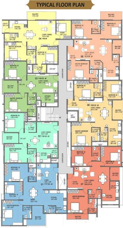platina Images for Cluster Plan of Purnima Platina