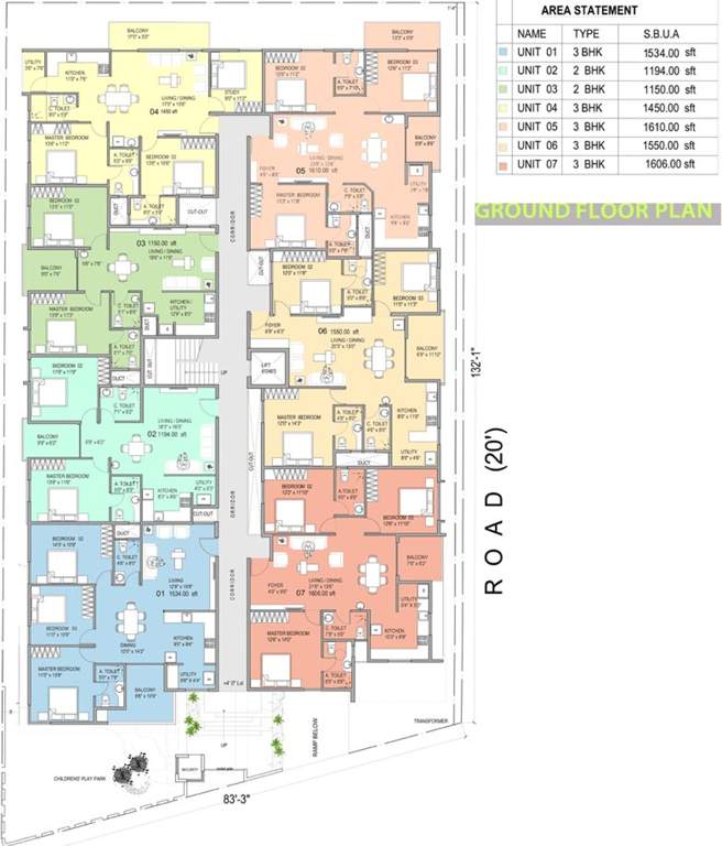 platina Images for Cluster Plan of Purnima Platina