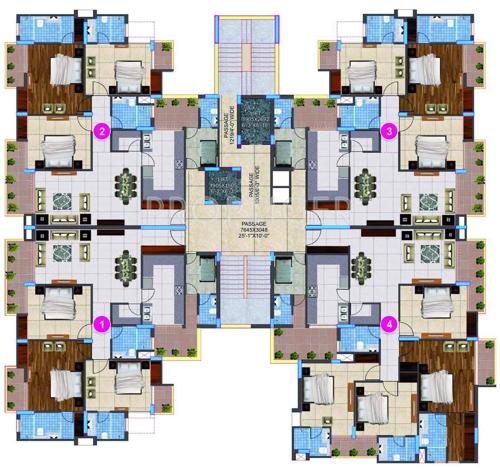 Images for Cluster Plan of Riddhi Siddhi Padam Eternity