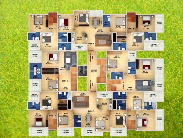 Images for Cluster Plan of DS DSMAX SWISS CASTLE