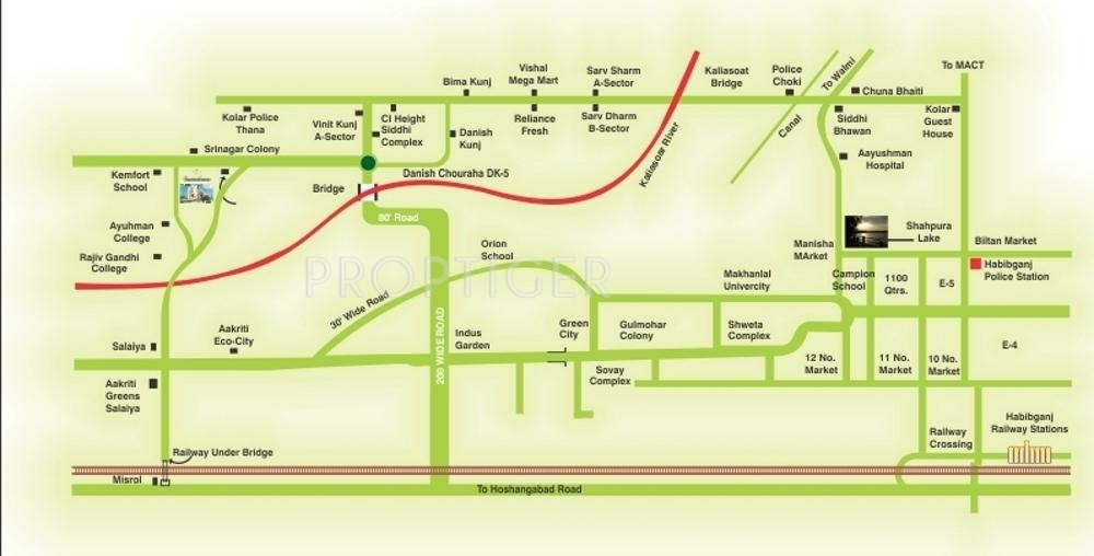 Images for Location Plan of Navaakar Parke Serene