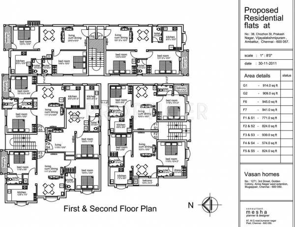 Images for Cluster Plan of Vasan Chithanya Images for Cluster Plan of Vasan Chithanya